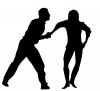 dance or fight shadow images