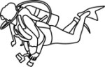 Scuba Diving Clipart
